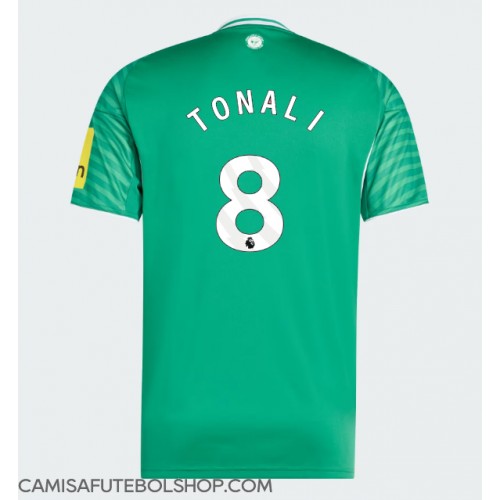 Camisa de time de futebol Newcastle United Sandro Tonali #8 Replicas 2º Equipamento 2025-26 Manga Curta